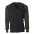 Men`s Lightweight Jersey Raglan Zip Hood