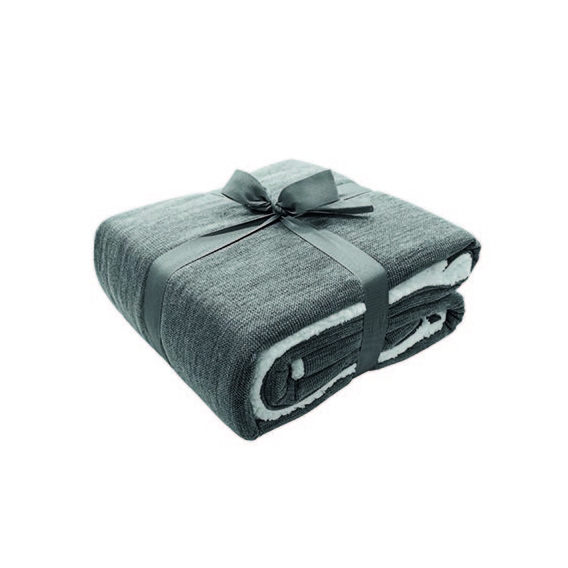 Knitted reversible cover