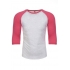 Unisex Tri-Blend 3/4 Sleeve Raglan Tee