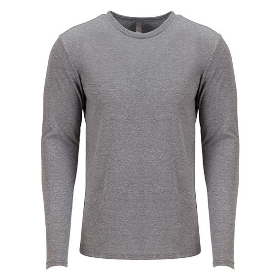 Men`s Long Sleeve Tri-Blend T-Shirt
