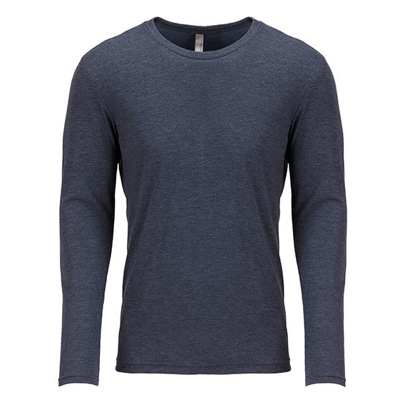 Men`s Long Sleeve Tri-Blend T-Shirt