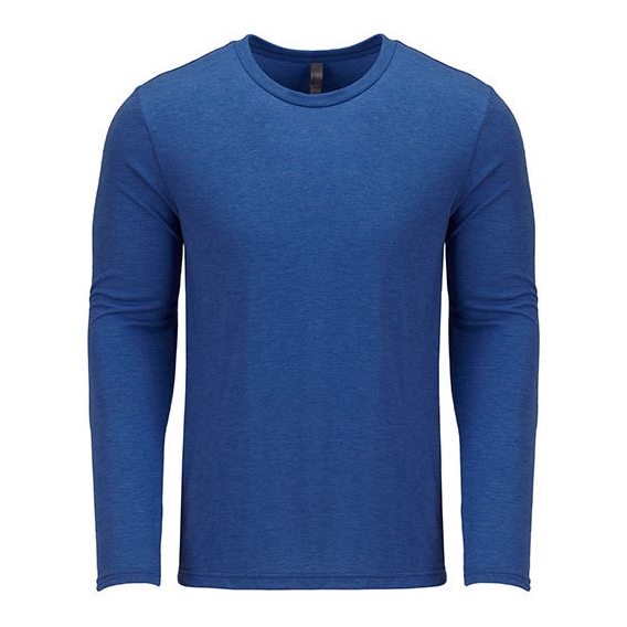 Men`s Long Sleeve Tri-Blend T-Shirt