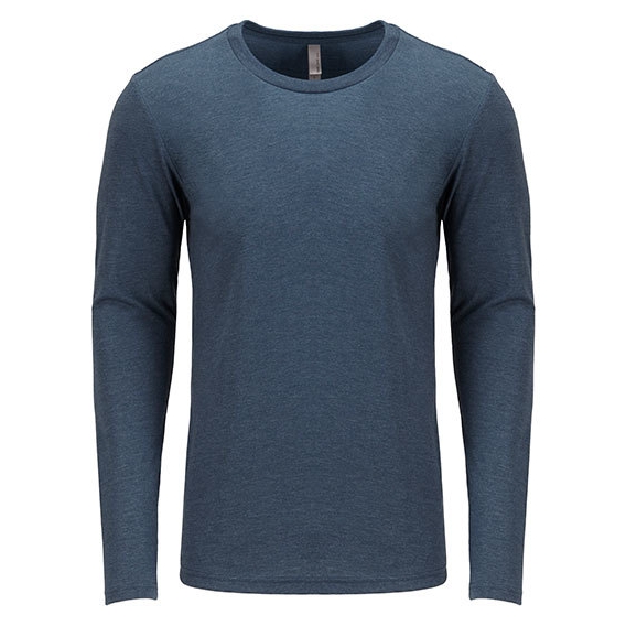 Men`s Long Sleeve Tri-Blend T-Shirt