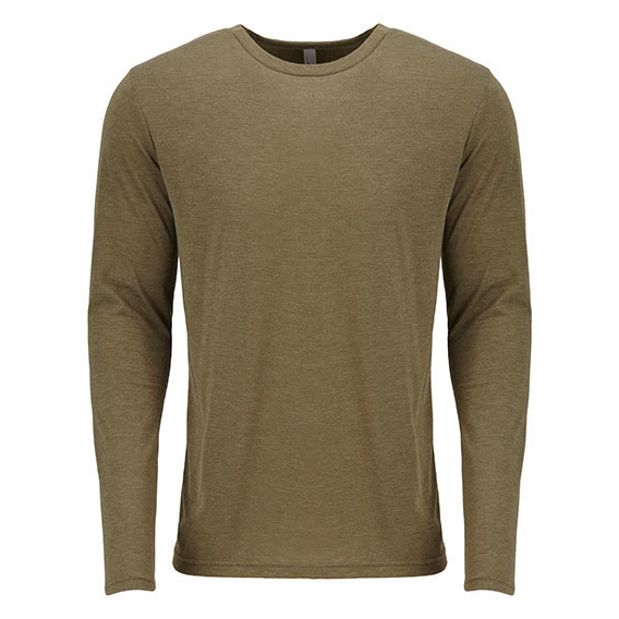 Men`s Long Sleeve Tri-Blend T-Shirt
