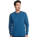 Unisex sueded Long Sleeve Crew-T