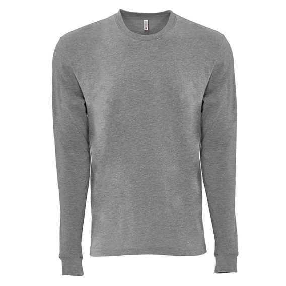 Unisex Sueded Long Sleeve Crew-T