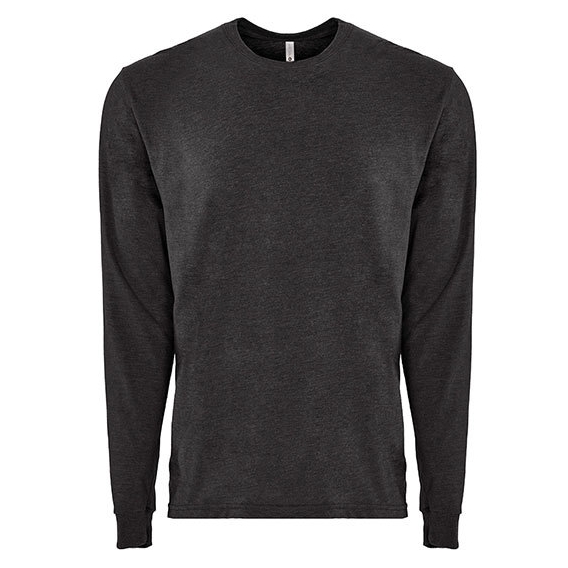 Unisex Sueded Long Sleeve Crew-T