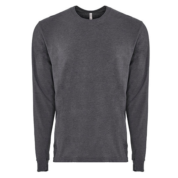Unisex Sueded Long Sleeve Crew-T