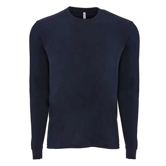 Unisex Sueded Long Sleeve Crew-T