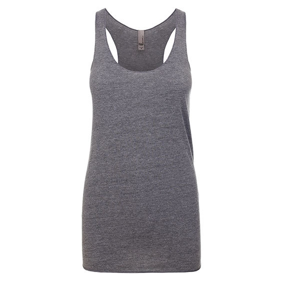 Ladies` Tri-blend Racerback Tank-Top