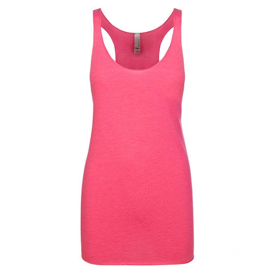 Ladies` Tri-blend Racerback Tank-Top