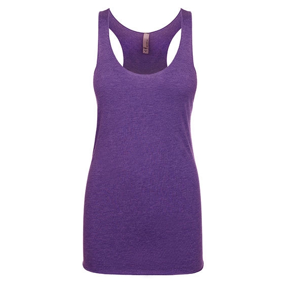 Ladies` Tri-blend Racerback Tank-Top