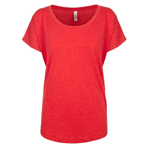 Ladies` Tri-Blend Dolman-T-Shirt