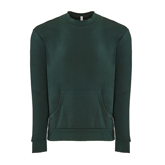 Unisex Fleece Crew Neck with pocket