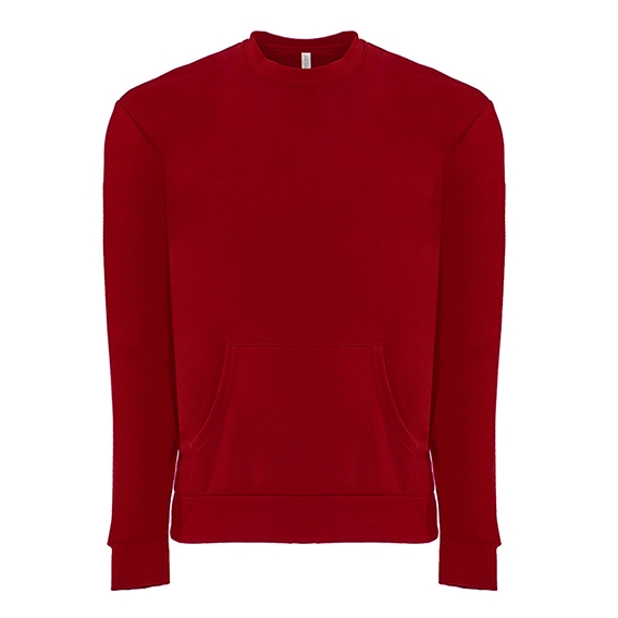 Unisex Fleece Crew Neck with pocket