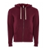 Unisex 80/20 Fleece Zip Hoody