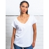 Women`s Loose Fit V Neck T