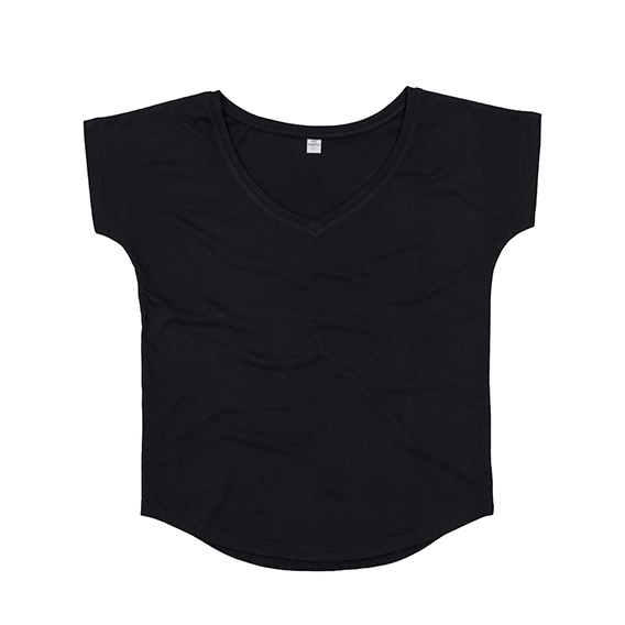 Women`s Loose Fit V Neck T