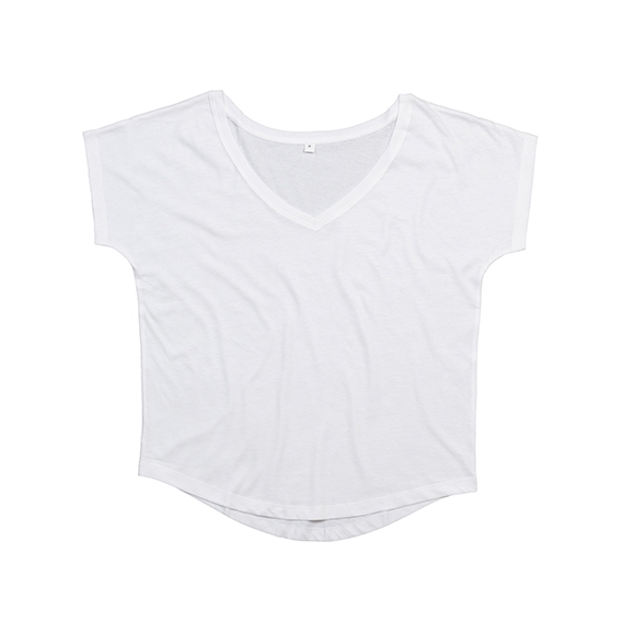 Women`s Loose Fit V Neck T