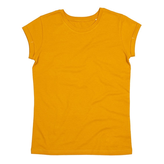 Women`s Roll Sleeve T