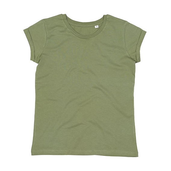 Women`s Roll Sleeve T