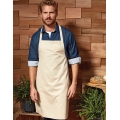 100% Organic Cotton Bib Apron (No Pocket)