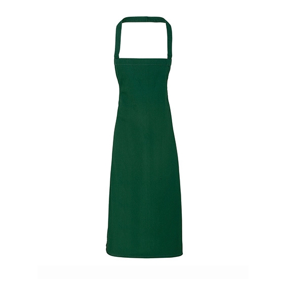 100% Organic Cotton Bib Apron (No Pocket)