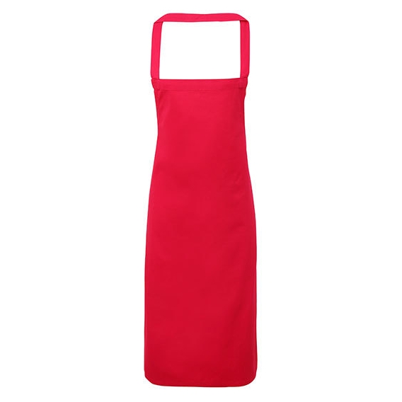 100% Organic Cotton Bib Apron (No Pocket)