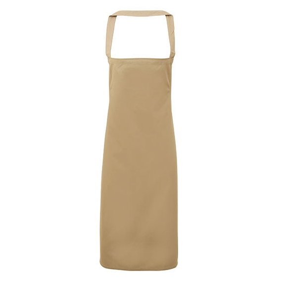 100% Organic Cotton Bib Apron (No Pocket)
