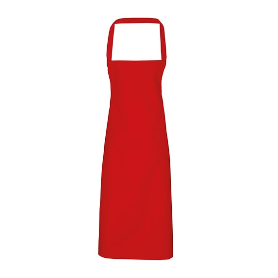 100% Organic Cotton Bib Apron (No Pocket)