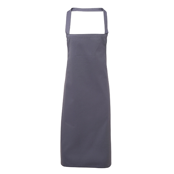 100% Organic Cotton Bib Apron (No Pocket)