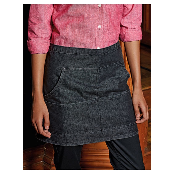 Jeans Stitch Denim Waist Apron
