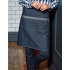Domain Contrast Denim Waist Apron