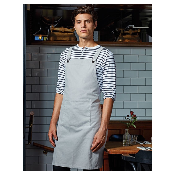 Cross Back Barista Bib Apron