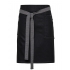 Division Waxed Look Denim Waist Apron