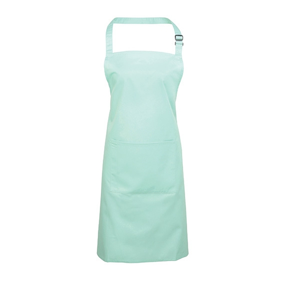 Colours Collection Bib Apron with Pocket