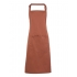 Colours Collection Bib Apron with Pocket