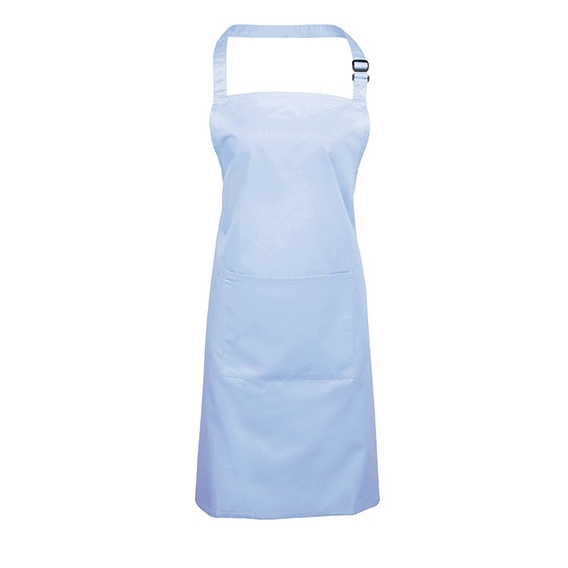 Colours Collection Bib Apron with Pocket
