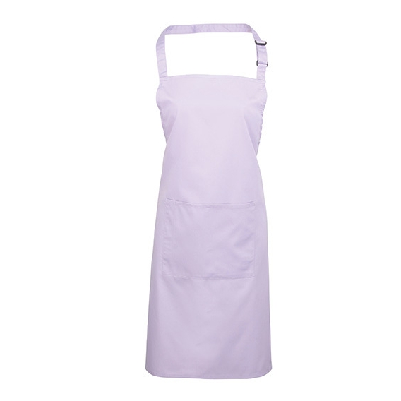 Colours Collection Bib Apron with Pocket