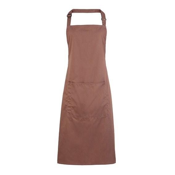 Colours Collection Bib Apron with Pocket
