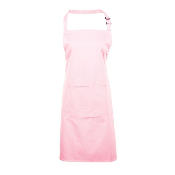 Colours Collection Bib Apron with Pocket