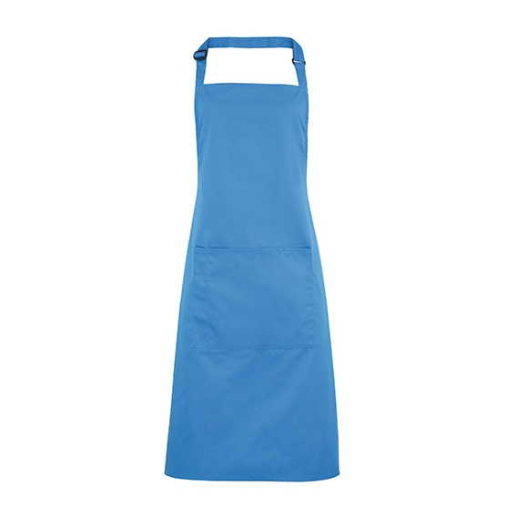 Colours Collection Bib Apron with Pocket