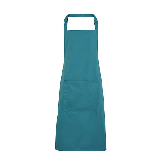 Colours Collection Bib Apron with Pocket