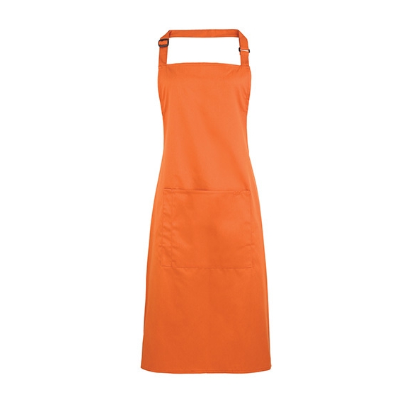Colours Collection Bib Apron with Pocket