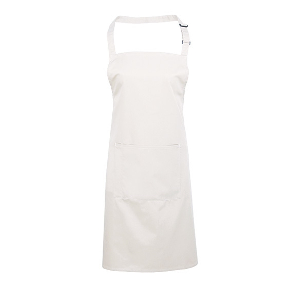 Colours Collection Bib Apron with Pocket