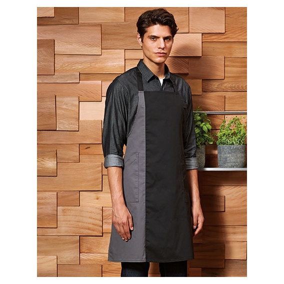 Colours Collection Contrast Bib Apron
