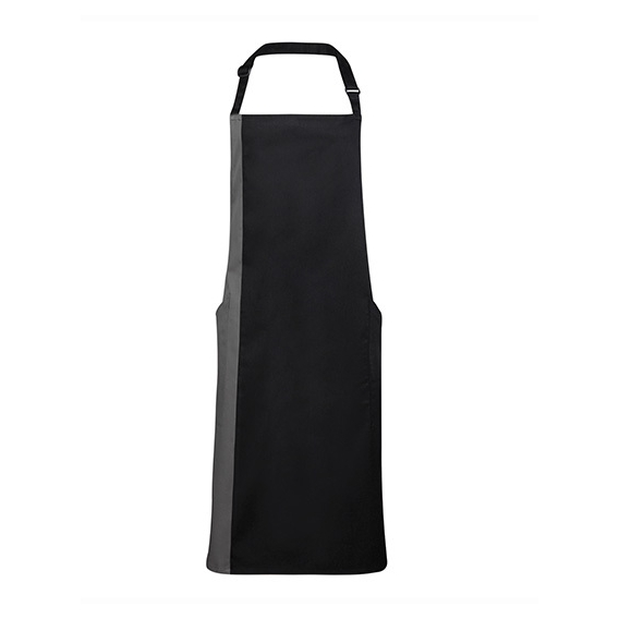 Colours Collection Contrast Bib Apron