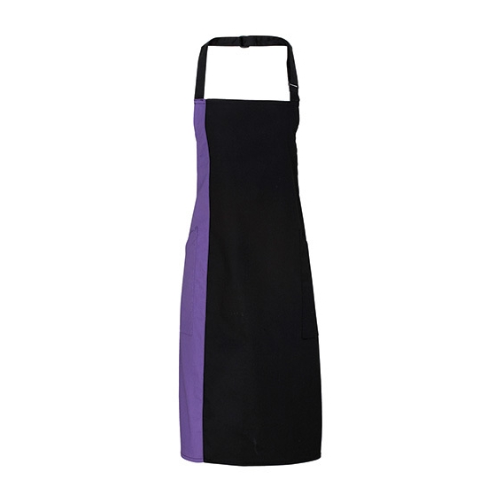 Colours Collection Contrast Bib Apron