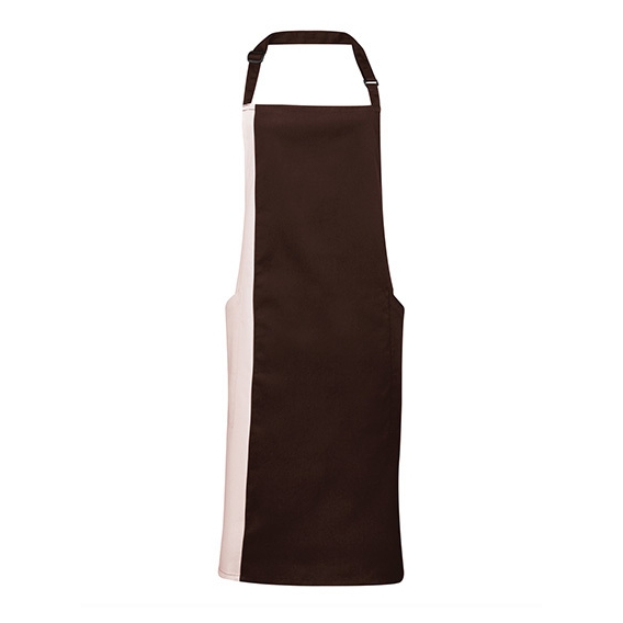 Colours Collection Contrast Bib Apron