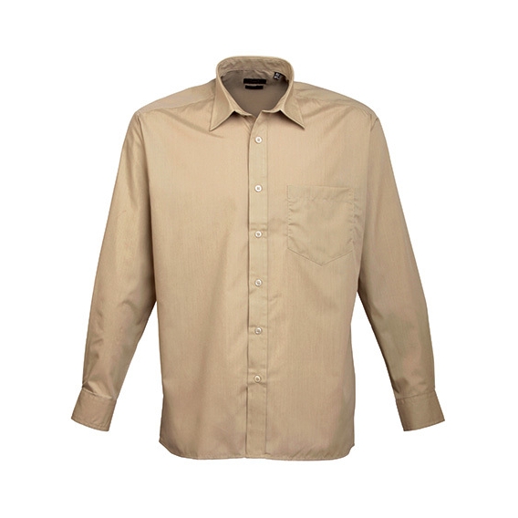 Men´s Poplin Long Sleeve Shirt